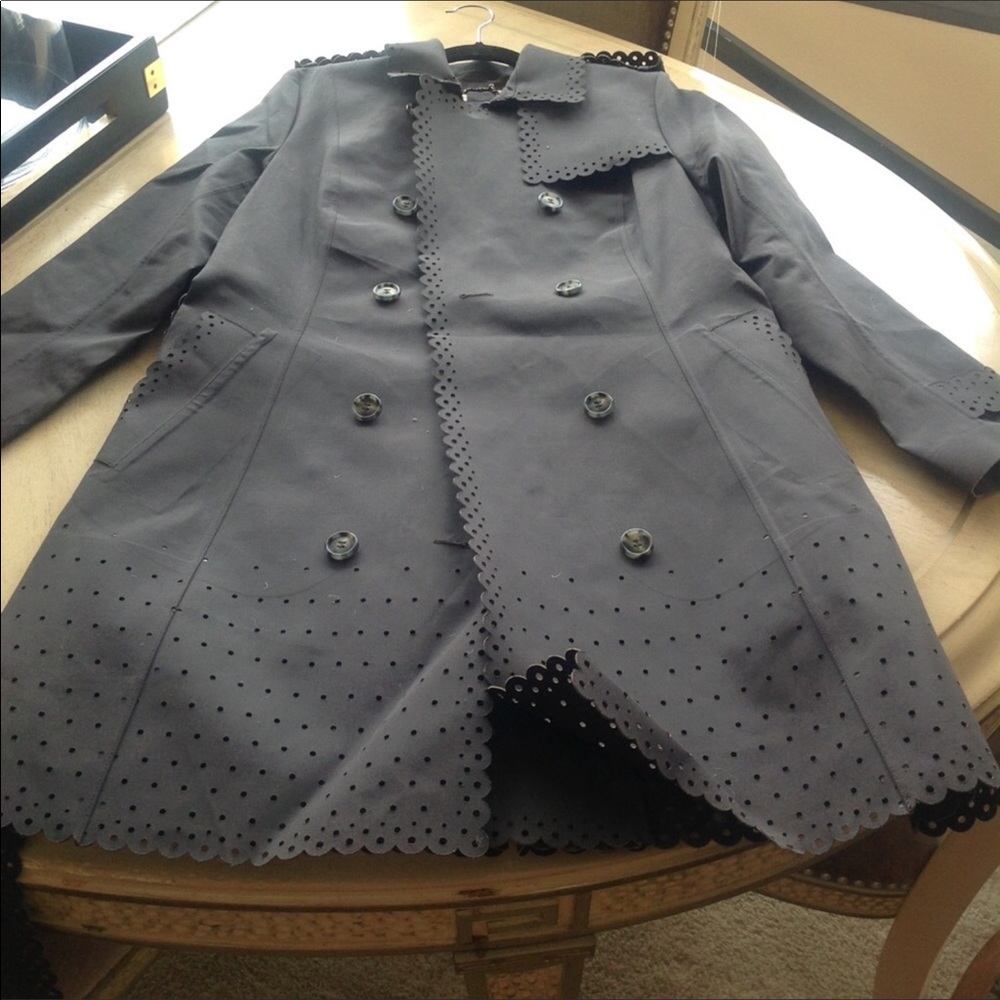 Banana Republic Scallop Edge Trench